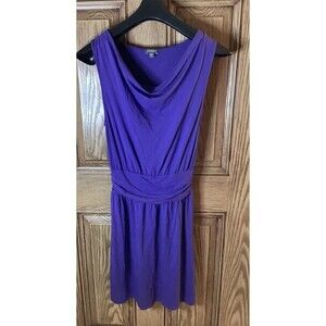 Lilla P‎ Dress Womens Small Sleeveless Purple Knit Stretch
